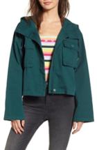 Women's Obey Ollie Hooded Jacket - Blue/green