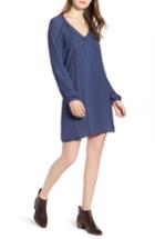 Women's Hinge Lace Detail Minidress - Blue