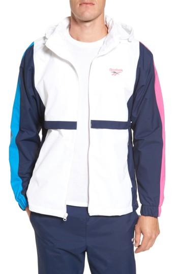 Men's Reebok Classic Vintage Windbreaker - White