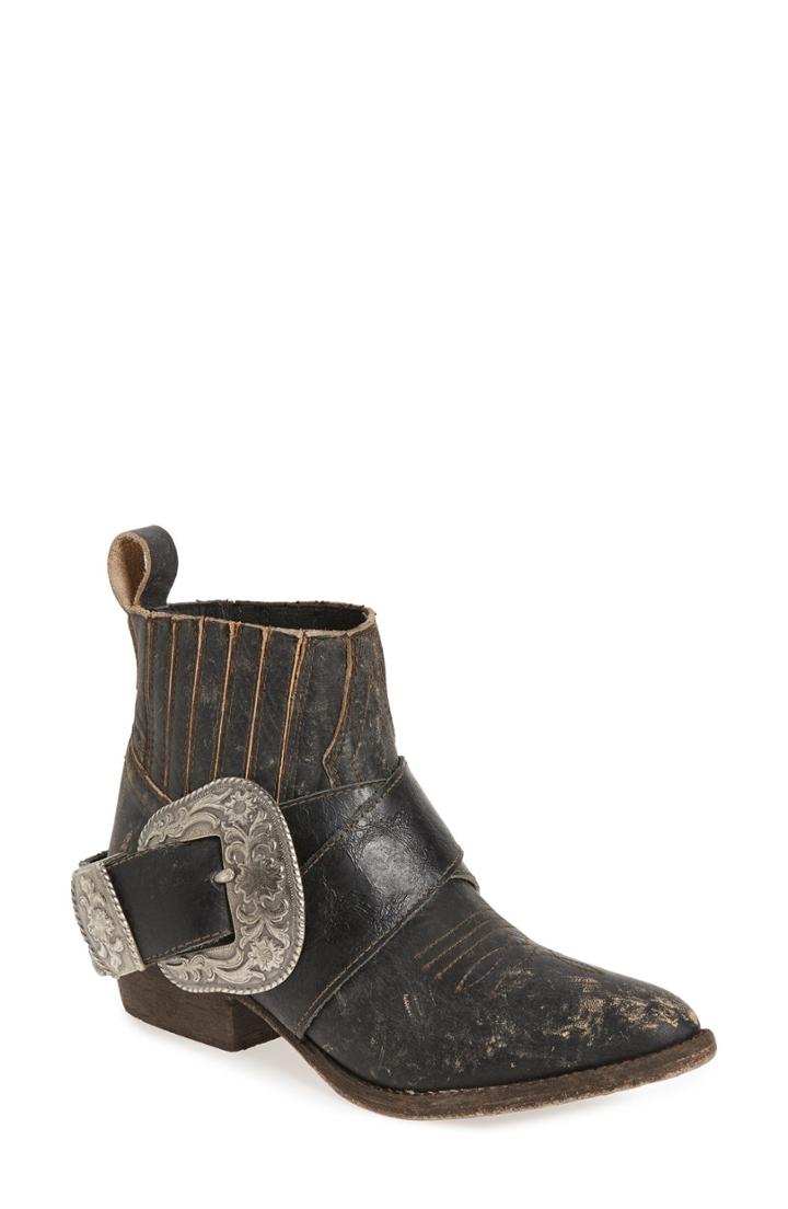 Women's Matisse Western Biker Bootie .5 M - Black