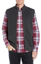 Men's Tommy Bahama Flip Side Reversible Zip Vest - Grey