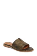 Women's Alias Mae Therapy Slide Sandal Us / 36eu - Metallic