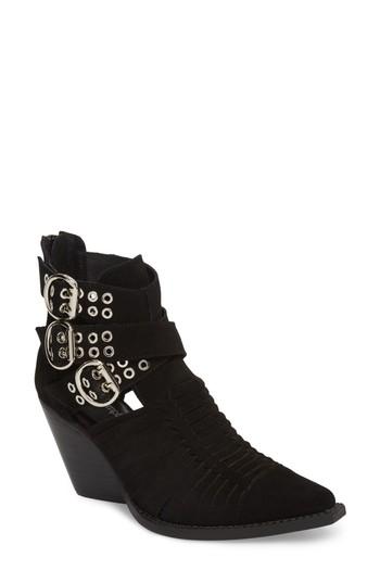 Women's Jeffrey Campbell Jamison Bootie M - Black