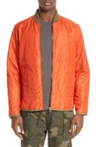 Men's Ovadia & Sons Yardon Reversible Quilted Jacket - Orange