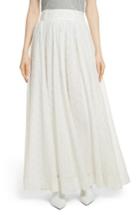 Women's Robert Rodriguez Eyelet Maxi Skirt - Ivory