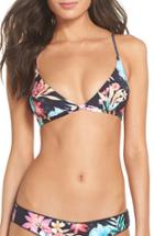 Women's Rip Curl Sundrenched Triangle Bikini Top - Black