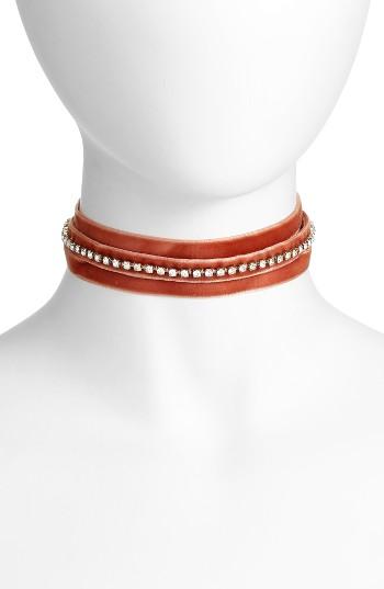 Women's Cristabelle Velvet Wrap Choker