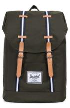 Men's Herschel Supply Co. Retreat Offset Stripe Backpack - Green