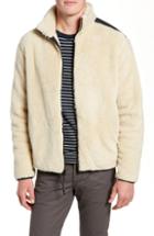 Men's Rag & Bone Regular Fit Fleece Jacket - Ivory