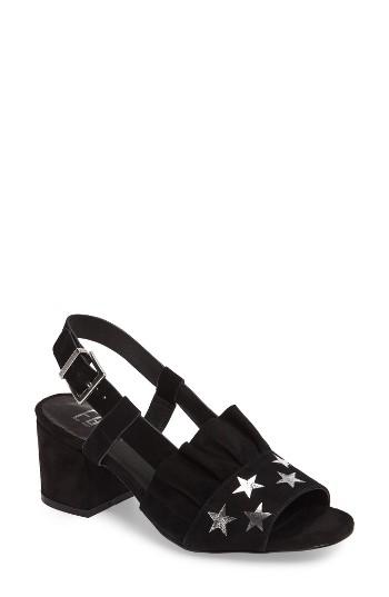 Women's E8 By Miista Romeo Ruffled Star Sandal .5us / 36eu - Black