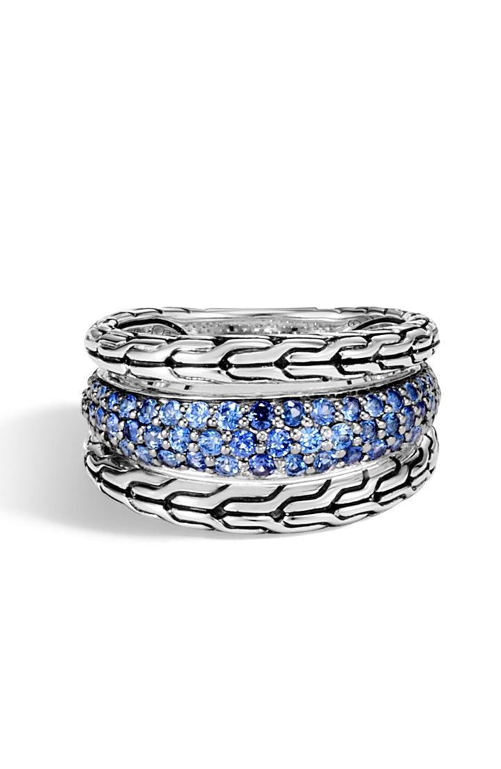 Women's John Hardy Classic Chain Blue Sapphire Ring