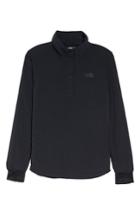 Women's The North Face Mountain Snap Neck Sweatshirt - Black