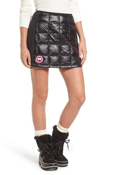 Women's Canada Goose 'hybridge Lite' Quilted Goose Down Miniskirt