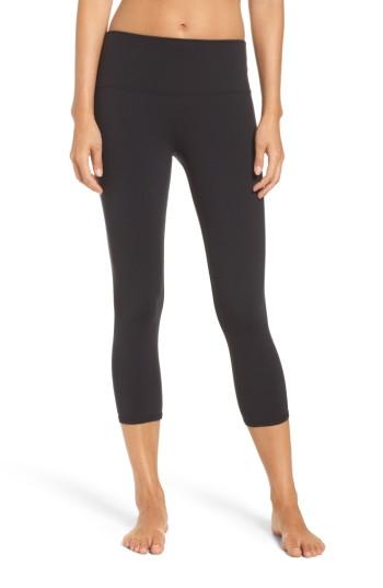 Women's Alo Dash High Waist Capris - Black