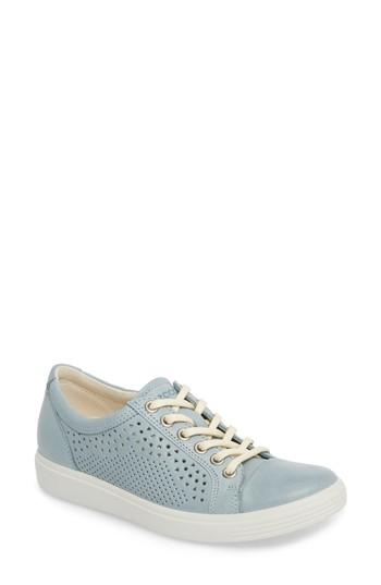 Women's Ecco Soft 7 Sneaker -4.5us / 35eu - Blue