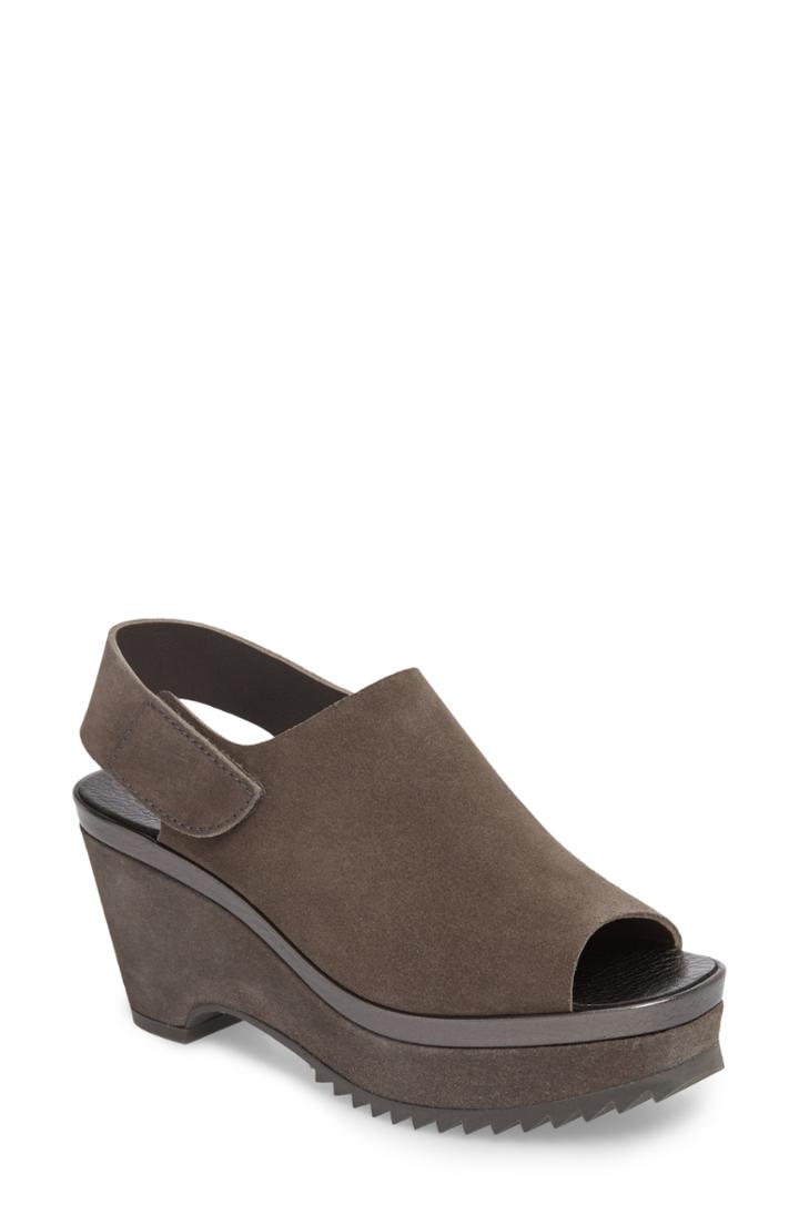 Women's Pedro Garcia Felipa Slingback Wedge Us / 35eu - Grey
