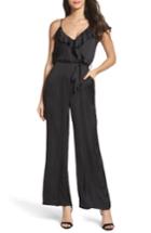 Women's Bardot Milly Jumpsuit - Black