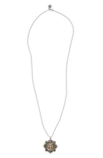 Women's Virgins Saints & Angels Cloister Cross Pendant Necklace