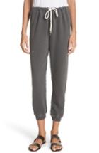 Women's The Great. The Cropped Jogger Pants - Black
