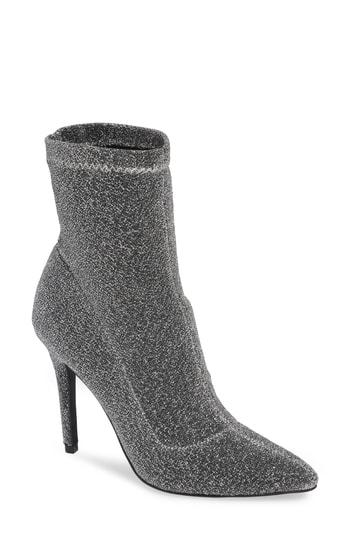 Women's Charles By Charles David Puzzle Sock Bootie M - Grey