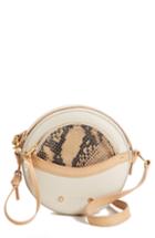 See By Chloe Rosy Mini Leather Crossbody Bag With Faux Snakeskin -