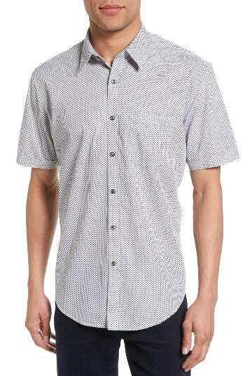 Men's James Campbell Floral Print Sport Shirt