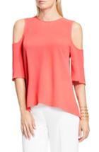 Women's Vince Camuto Cold Shoulder High/low Top