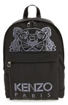 Men's Kenzo Icon Tiger Backpack - Black