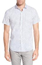 Men's Bonobos Slim Fit Print Sport Shirt - White