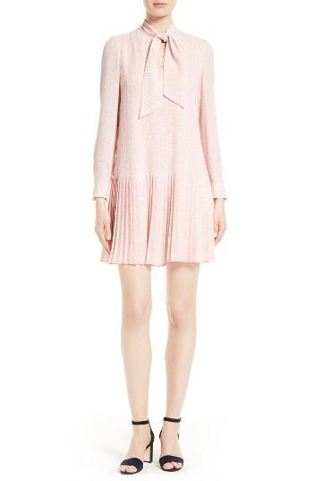 Women's Kate Spade New York Dappled Pleat Georgette Dress