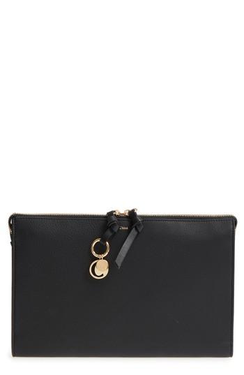 Chloe Joe Alphabet Leather Clutch -