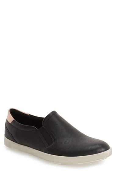 Women's Ecco 'aimee' Slip-on Sneaker -5.5us / 36eu - Black
