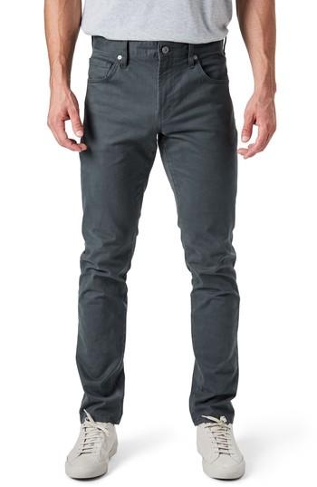 Men's 7 Diamonds Brushed Twill Five-pocket Pants X 30 - Grey