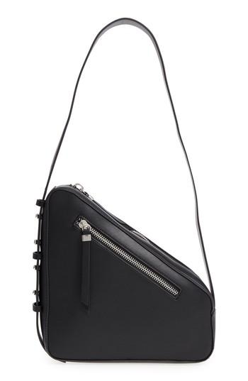 Topshop Triangle Zip Shoulder Bag -