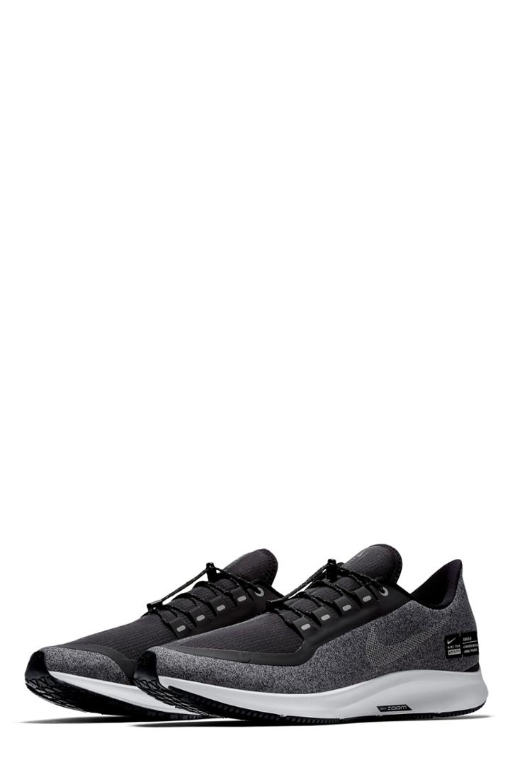 Men's Nike Air Zoom Pegasus 35 Shield Water Repellent Running Shoe M - Grey