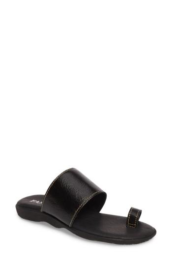 Women's Famolare Band & Deliver Toe Loop Slide Sandal
