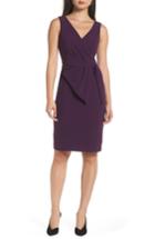 Women's Eliza J Faux Wrap Sheath Dress - Purple