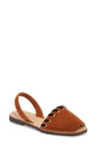 Women's Solillas Whipstitched Flat Sandal Us / 36eu - Grey