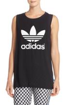 Women's Adidas Loose Fit Trefoil Logo Tank