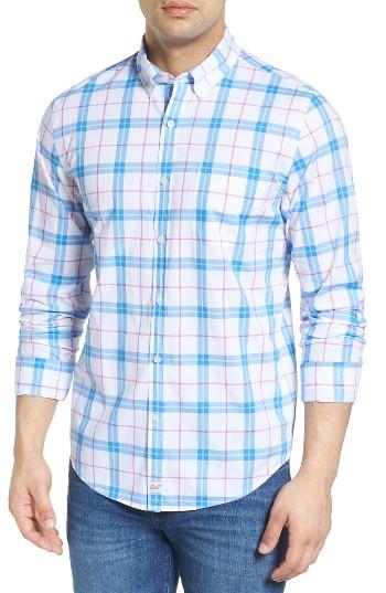 Men's Vineyard Vines Tucker Marsara Plaid Slim Fit Sport Shirt