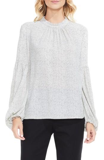 Women's Vince Camuto Elegant Speckles Balloon Sleeve Blouse