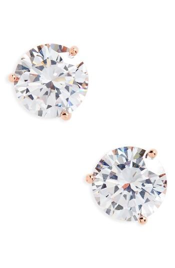 Women's Nordstrom 8ct Tw Cubic Zirconia Stud Earrings