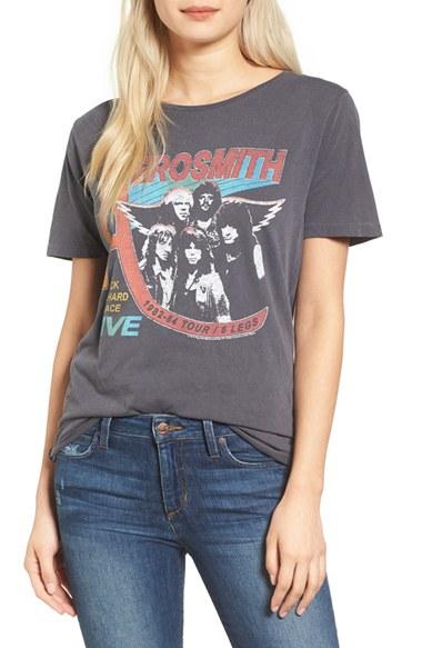 Women's Junk Food Aerosmith Tee