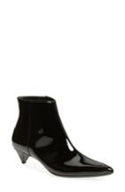 Women's Calvin Klein Larissa Kitten Heel Bootie .5 M - Black