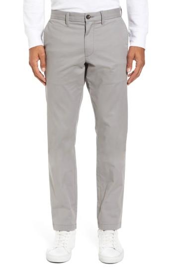 Men's Nordstrom Men's Shop Ballard Slim Fit Stretch Chinos X 30 - Grey
