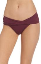 Women's Robin Piccone Ava Twist Hipster Bikini Bottoms - Red