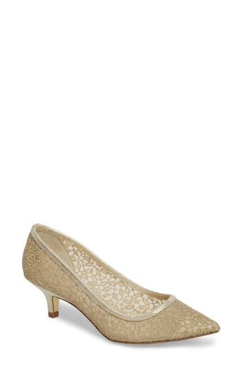 Women's Adrianna Papell 'lois' Mesh Pump .5 W - Metallic