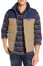 Men's Patagonia 'bivy' Reversible Down Fill Vest - Beige