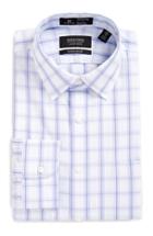 Men's Nordstrom Men's Shop Smartcare(tm) Traditional Fit Plaid Dress Shirt .5 32 - Pink