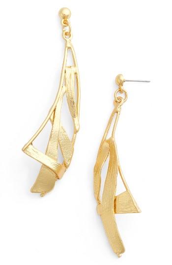 Women's Karine Sultan Sail Drop Earrings